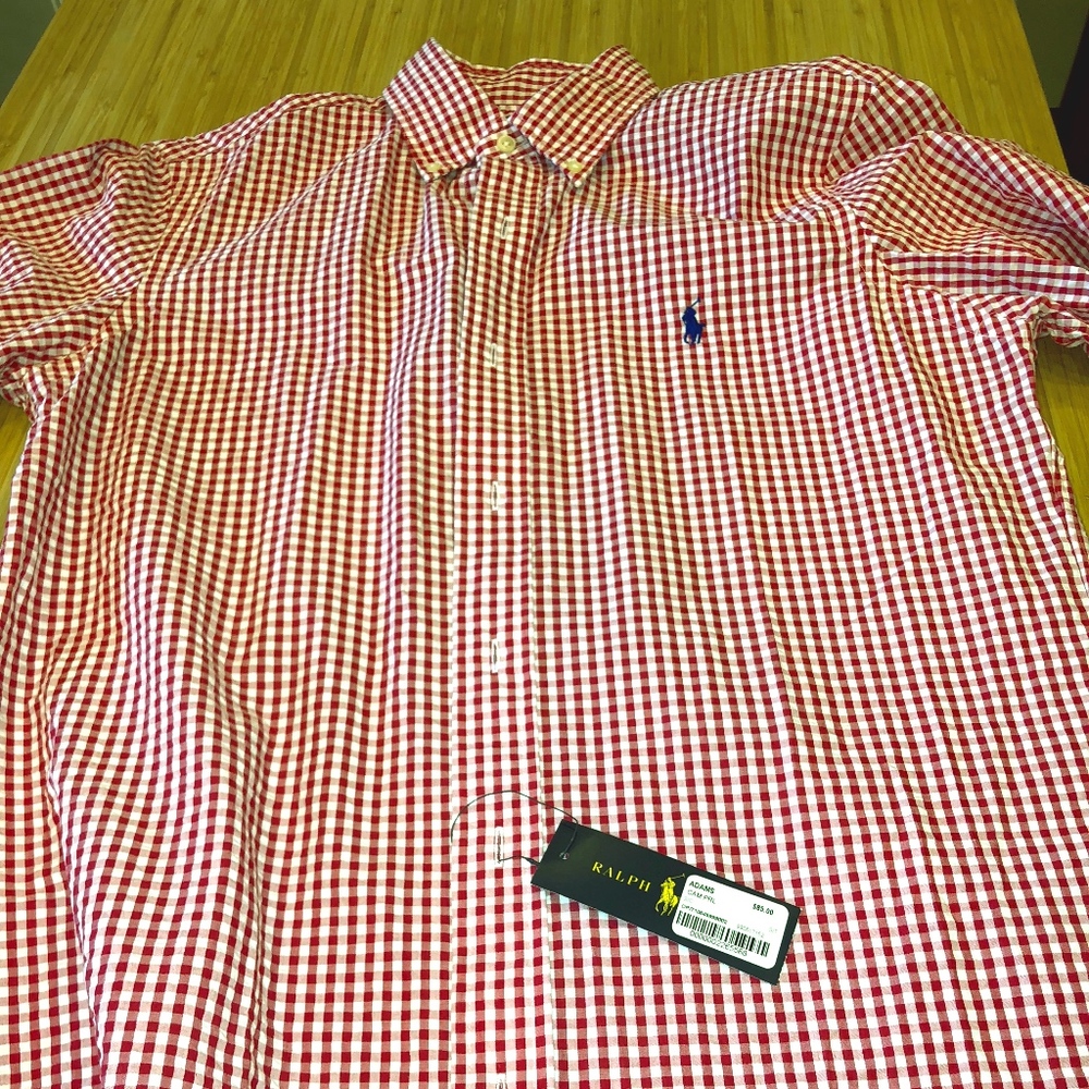 Polo Ralph Lauren Men's Short-Sleeve Gingham Shirt